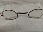 Antique Vintage Very Small Wire Rimmed Glasses 