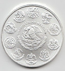 2017  Libertad 1 Onza Silver Coin Plata Pura 1 Oz  999 Fineness In Flip