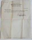 Mohave County 40s Colt Revolver Letter  police Postive  38 Cal Sheriff Letter