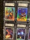 1994 Marvel Masterpieces Silver Holofoil Complete Set 1-10 Graded Cgc 7-9  Rare
