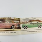 1960 American Motors Amc Rambler Pocket Size Color Sales Brochure Original Ea2