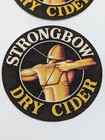 Set Of 4 Vintage Strongbow Dry Cider Bar Coasters   Drinks   Beer