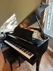 Boston By Steinway Gp 163 Baby Grand Piano W  Pianodisc Player Ebony Satin 5 4 