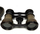 Vintage Antique Chevalier Paris Opera Glasses French Brass Binoculars Theater