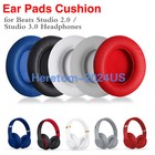 2x Ear Pad Cushion Replacement For Beats Dre Studio 2 3 Wireless   Wired 2 0 3 0