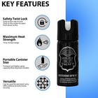 Police Magnum Pepper Spray 2 Ounce Gid Twist Lock Stream Personal Security 
