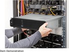 2u Rackmount Server Chassis 4 Bays Silver Black
