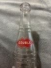 Vintage Double Cola The Double Line 10oz Acl  Soda Bottle Rome  Ga  Georgia     