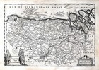 1696 Jacob Colom Map Flanders Zeeland Belgium Bruges Ghent Brussels Bergen Zoom