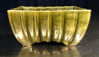 Vtg California Pottery Green Flower Pot   Planter  Mcm Usa  3807