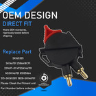 High Pressure Red Seat Height Adjust Air Valve Rocker Switch Control Compatible 