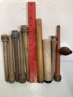 Wood Spools Bobbins Industrial Style 3 -9 75  Spindles Quills Mixed Lot-10