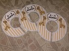 Giraffe Striped Hanging Baby Closet Dividers 10pc Set Newborn To 4t