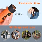 Handheld Ultrasonic Dog Training Anti-barking Deterrent Silencer Flashlight 50ft