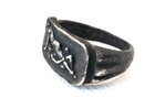 Ancient Roman Greek Erotic Silver  Ring Exquisite Condition Wearable 200 Bc