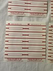 Lot Of 4 Original Sterling Title Strips Jukebox Perforated Strip