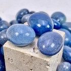 100g Blue Aventurine Tumbles - Natural Stones For Calming   Positive Energy