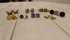 Vintage Cufflinks Lot Of 8 Estate Jewelry Lot Silver Gold Tone Men   s