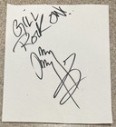 Jimmy Page Of Led Zeppelin Signed Autographed Personalized Signed Page