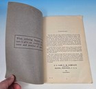 Rare Original 1922 J  I  Case Model X Automobile Car Owner s Manual Booklet Nice