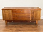 Lane Mid-century Modern Cedar-lined Chest W  Drawer Brown Wood 47  2801-50