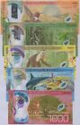 Costa Rica Set 5 Pcs 1000 2000 5000 10000 20000 Colones 2019 2021 P 281-284 Unc