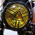 For Headlight Grill  Headlight Grille  Motorcycle Front Headlight Guard Grille 