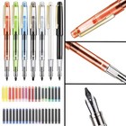 Calligraphy Set Fountain Pens 7 Different Size Nibs And 36 Assorted Ink Cartr   