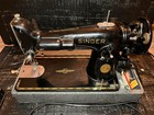 1948 Singer Vintage Sewing Machine Model 201  With Case   Ah622946
