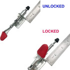 Push Pull Action Toggle Clamps 6 Pack 110lbs Holding Capacity Quick Release