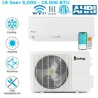 Zokop 9000 -24000 Btu Mini Split Air Conditioner Heat Pump With Remote Wifi