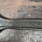 Vintage Crescent Tool Co  6  Adjustable Wrench At16 Forged Steel Usa