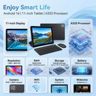 Aeezo 11  Ips Fhd 1280 800 Touchscreen Tablet 32gb   256gb 1tb  tf   Android 16