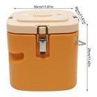 New Commercial Food Warmer 2 5 Gal Insulated Soup Container Food Warmer   Cover