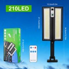 Commercial 1000000lm Led Outdoor Dusk To Dawn Solar Street Light Road Area Lamps
