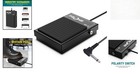 Versatile Compact Sustain Pedal Compatible With Digital Pianos   Drum Machines