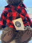Boyds Bears Gary M  Bearenthal Lumberjack Plush Teddy Bear Stuffed Animal Plaid