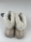 Nautica Big Girls Siya Boots Pink Size Fur Glitter