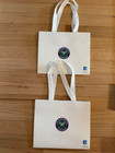 2 Pack Wimbledon Tennis The Championships Souvenir Small Paper Shopping Bags