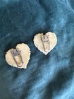 Vintage Lucite Shoe fur Clips  Adorable