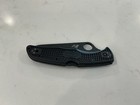 Spyderco Endura 4 Combo Edge Folding Knife - Black  c10psbk 
