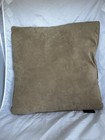 Laurel Burch Tribal Cat Tapestry Pillow Cushion 18    Square Neutral Colors