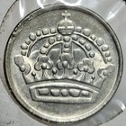 1961-u Sweden 10 Ore Silver Coin   Sverige  Gustaf Vi  Km  823  Free Shipping 