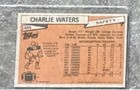 Charlie Waters 1981 Dallas Cowboys Topps Signed Autographed Card