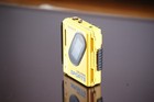 Sony Walkman Wm-f75 Yellow Portable Cassette Player Auto Reverse Am fm Radio
