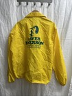 Vintage Laver Emerson Tennis Jacket Windless Men Medium Stunning Yellow Oversize