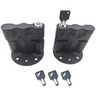 2x For Rotopax Standard Pack Mount Lock Rx-lox-pm Rx-pm Lox-pm With Keys