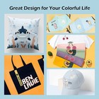 Inkjet Printable Iron On Heat Transfer Paper For Dark Fabrics 30 Sheets 8 5x11