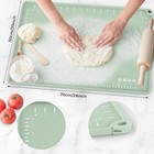 28x20 Inch Extra Thick Silicone Baking Mat Non Stick With Measurement