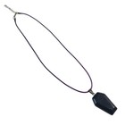 Purple Sparkle Casket Coffin Pendant Necklace Cord Adjustable Goth Jewelry Gift